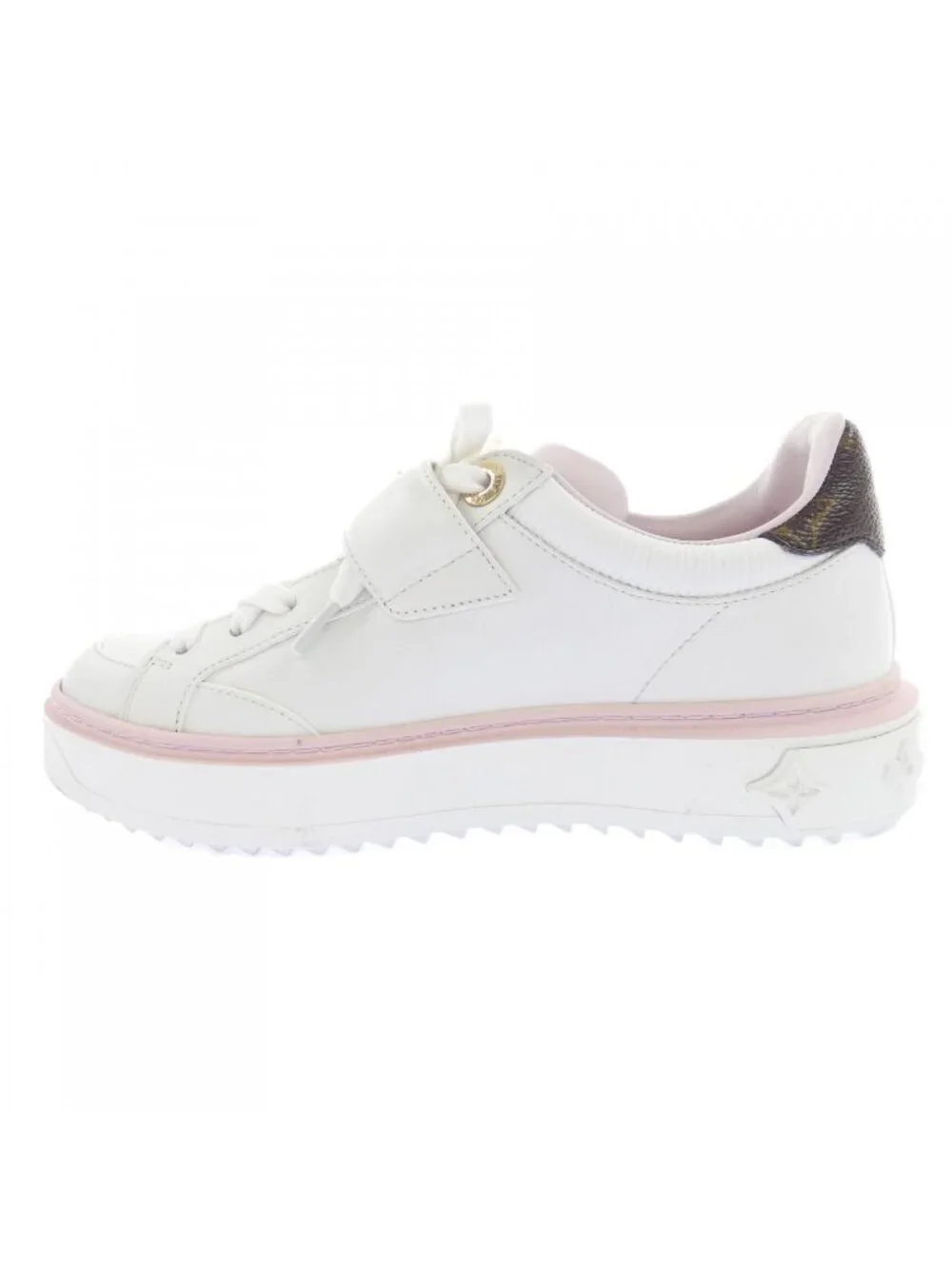 Louis Vuitton Velcro Strap Time Out Line Sneakers